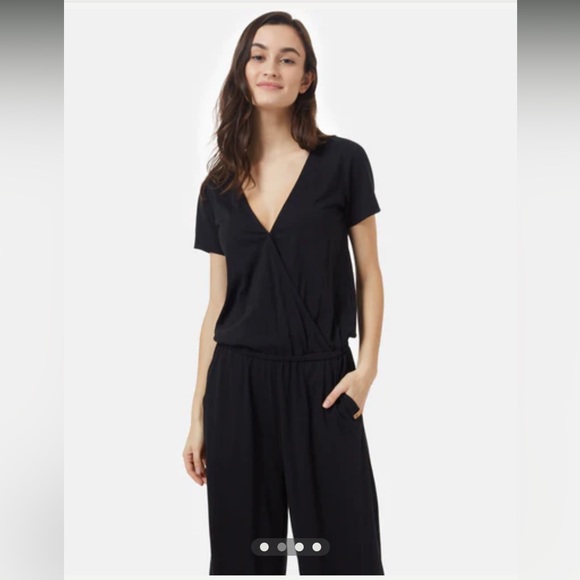 Tentree Blakely Shortsleeve Knit Jumpsuit - Picture 2 of 5